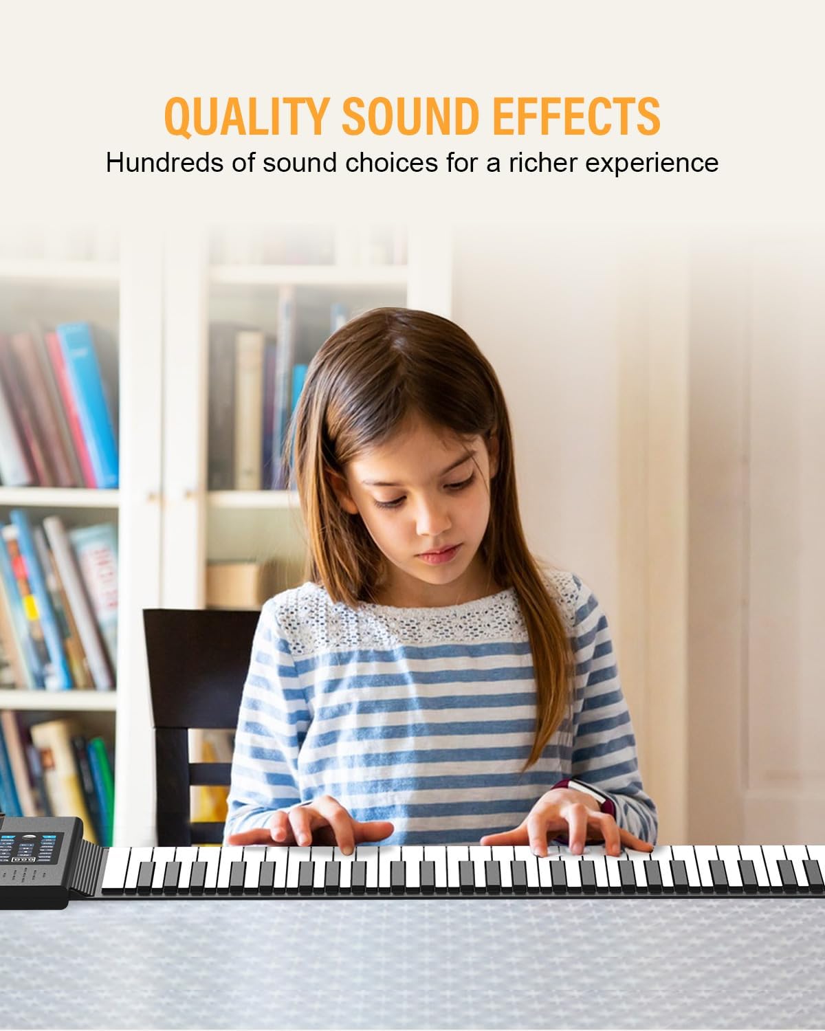 Portable 61-Key Roll-Up Piano™