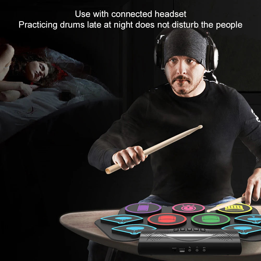 Portable Electric Drum Kit™
