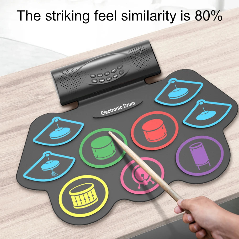 Portable Electric Drum Kit™